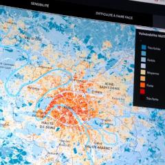 Canicules : Paris, capitale européenne la plus vulnérable (cartes à l'échelle des pâtés de maisons)
